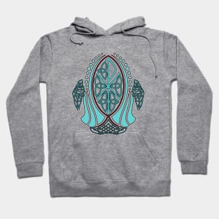 Chi-Rho-Fish 8 Hoodie